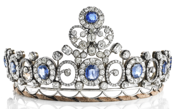 Queen Alexandrine's Sapphire Tiara